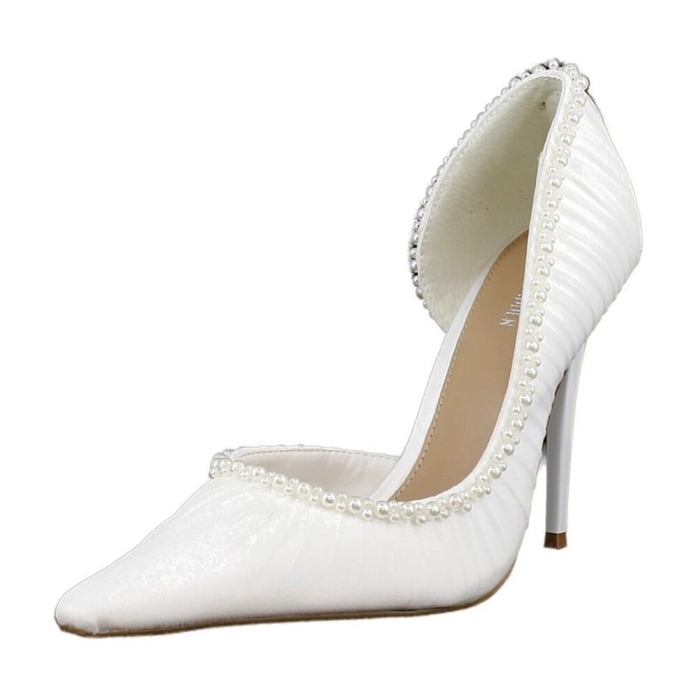 Steve Madden Elegant Ivory Mesh - Picture 3 of 8